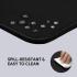 AUKEY Gaming Mouse Pad Large XXL (900 X 400 X 0.4 MM) Thick Extended Mouse Mat Non-Slip Spill-Resistant Desk Pad with Special-Textured Surface, Anti-Fray Stitched Edges for Keyboard, PC - Black